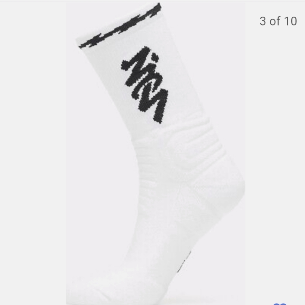 NWT Jordan Zion Flight Crew Socks - Picture 4 of 8